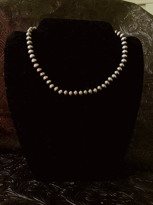 Thick Navajo pearl necklace